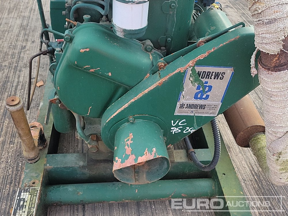 Gerador elétrico Brush 25kVA Skid Mounted Generator, Lister Engine: foto 9