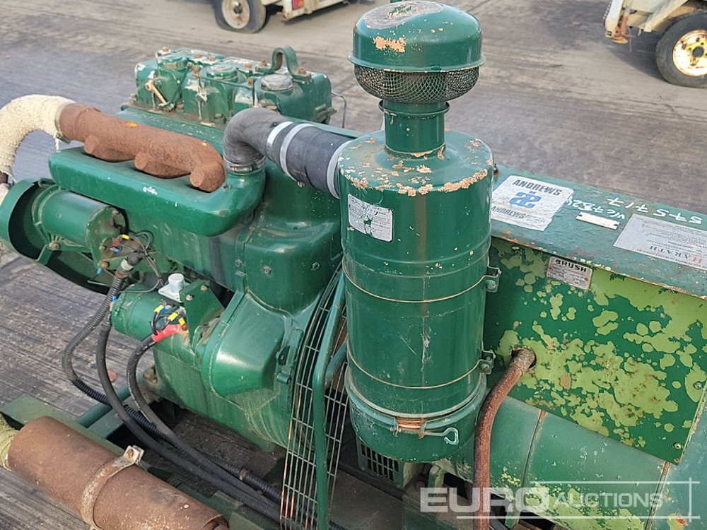 Gerador elétrico Brush 25kVA Skid Mounted Generator, Lister Engine: foto 13