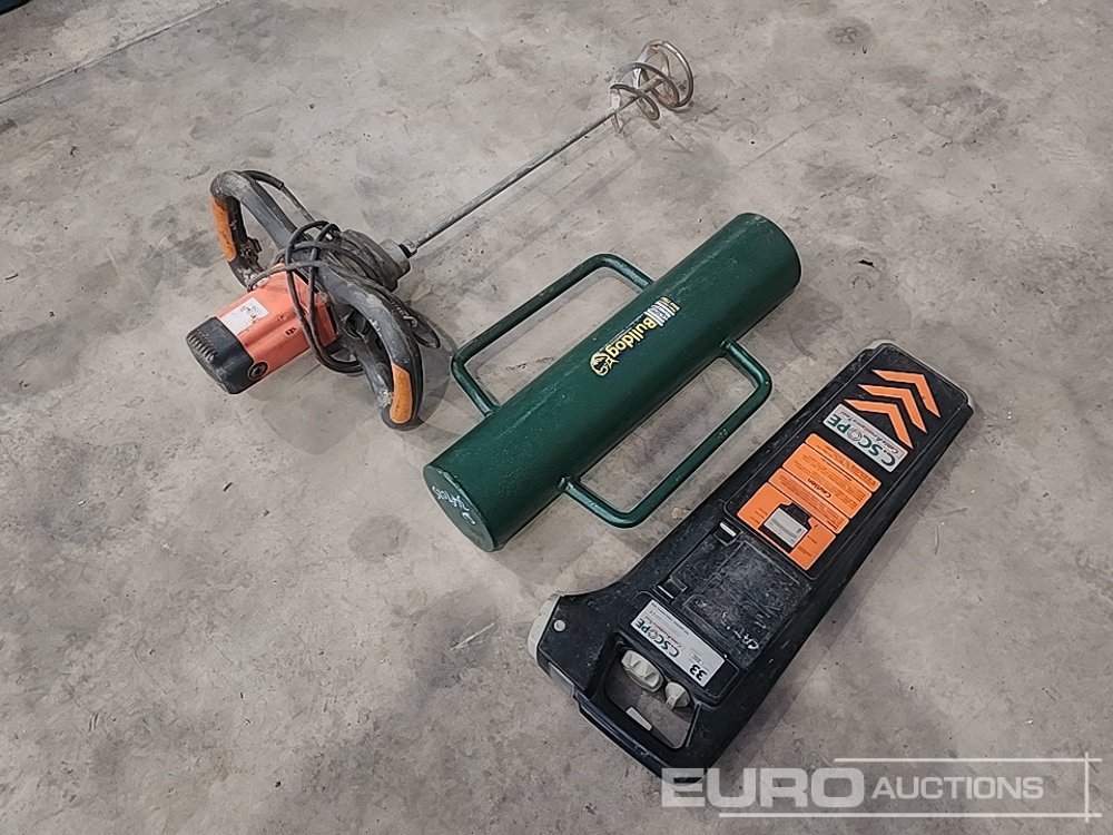 C.Scope Cable Scanner, Belle 1600E 110 Volt Paddle Mixer, Post Driver (3 of) - Equipamento de construção: foto 3 C.Scope Cable Scanner, Belle 1600E 110 Volt Paddle Mixer, Post Driver (3 of) - Equipamento de construção: foto 3