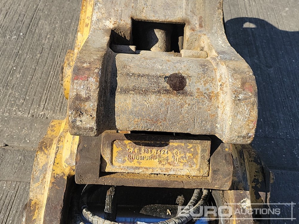 Acoplamento rápido CAT Hydraulic Double Lock QH 80mm Pin to suit 20 Ton Excavator: foto 9