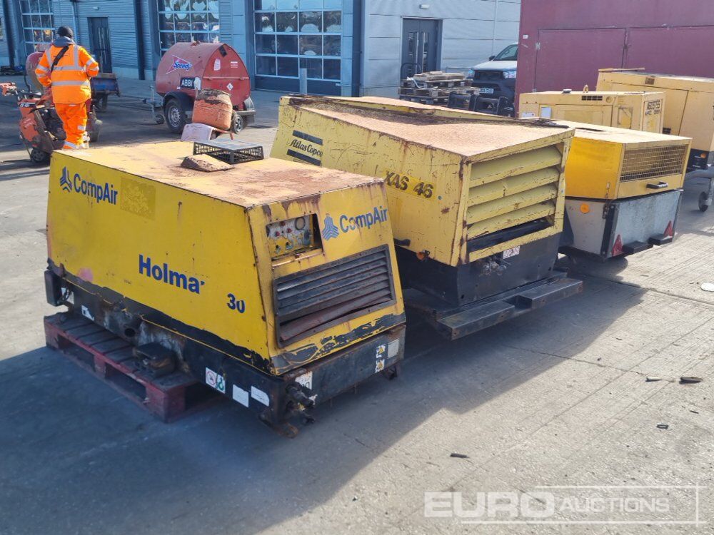 Comp Air Compressor (Engine Missing), Atlas Copco Single Axle Compressor (Engine Missing), Comp Air Single Axle Compressor (Engine Missing) - Compressor de ar: foto 3 Comp Air Compressor (Engine Missing), Atlas Copco Single Axle Compressor (Engine Missing), Comp Air Single Axle Compressor (Engine Missing) - Compressor de ar: foto 3