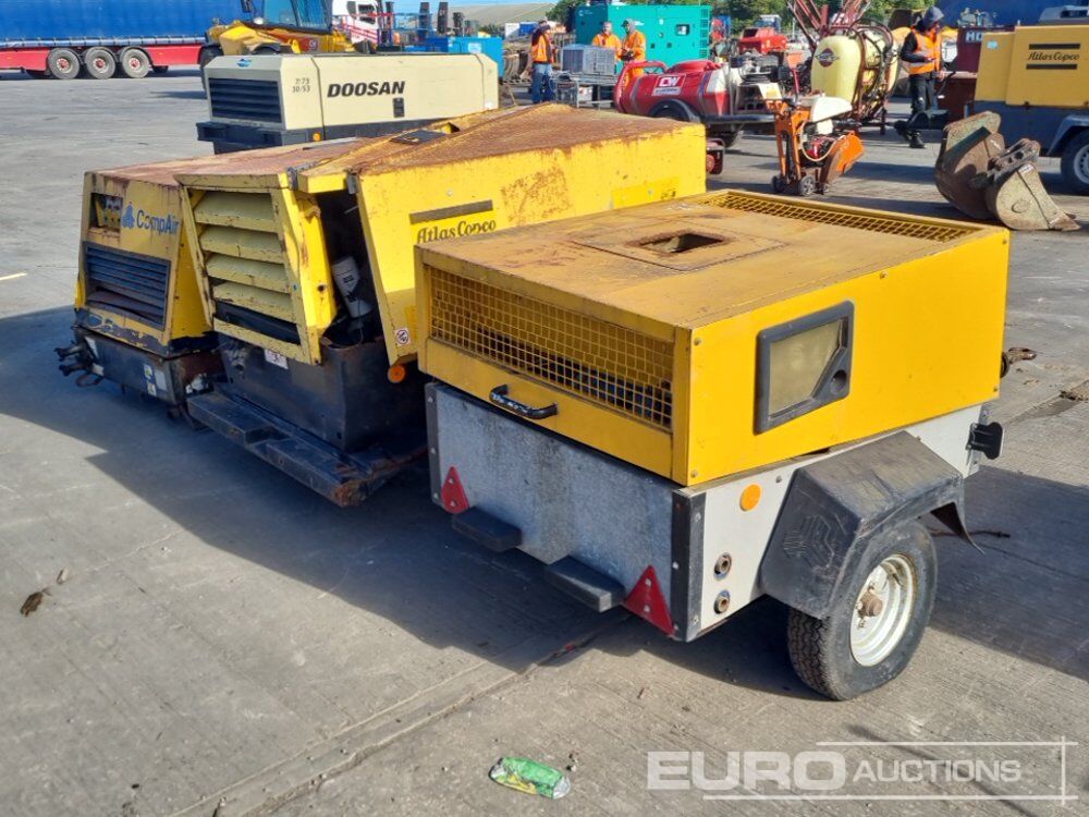 Comp Air Compressor (Engine Missing), Atlas Copco Single Axle Compressor (Engine Missing), Comp Air Single Axle Compressor (Engine Missing) - Compressor de ar: foto 5 Comp Air Compressor (Engine Missing), Atlas Copco Single Axle Compressor (Engine Missing), Comp Air Single Axle Compressor (Engine Missing) - Compressor de ar: foto 5