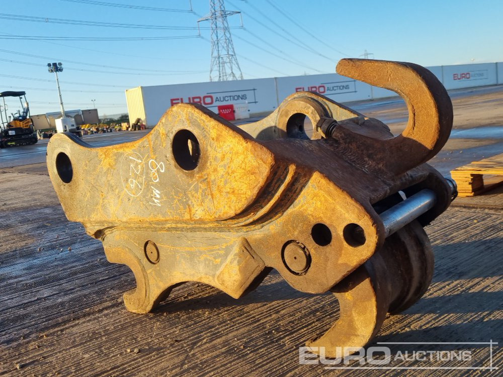 Acoplamento rápido Daemo Hydraulic Quick Hitch 80mm Pin to suit 20 Ton Excavator: foto 17