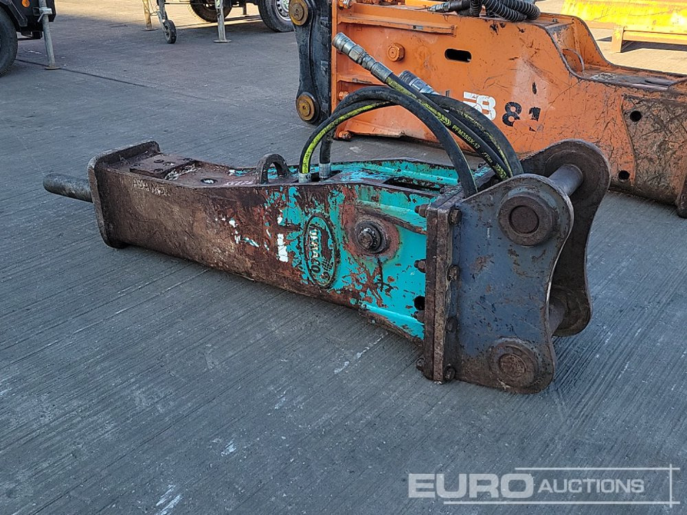 Demaco Hydraulic Breaker 65mm Pin to suit 13 Ton Excavator - Martelo hidráulico: foto 3 Demaco Hydraulic Breaker 65mm Pin to suit 13 Ton Excavator - Martelo hidráulico: foto 3