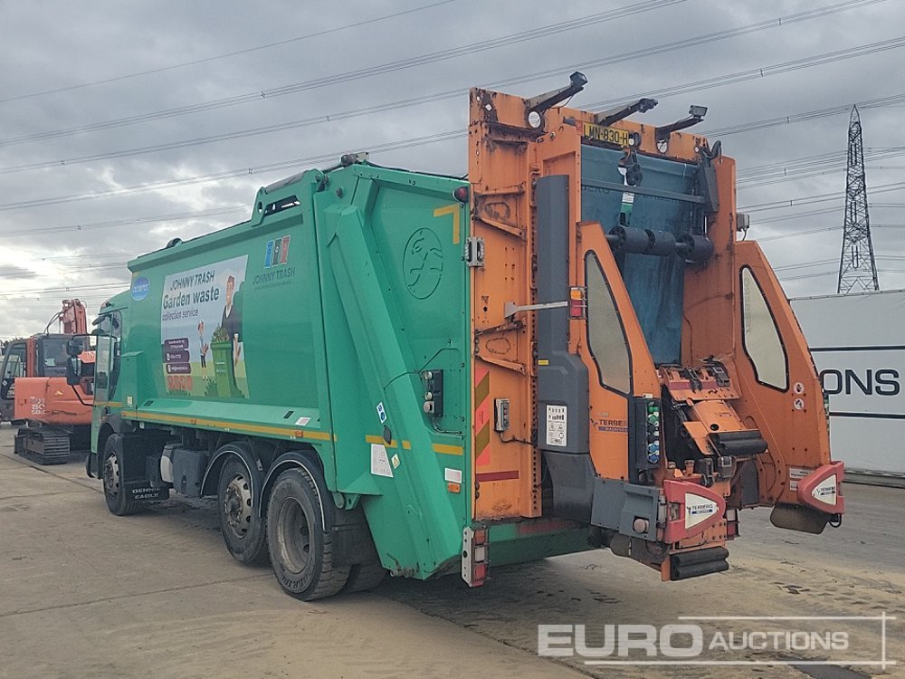 Dennis 6x2 Mid Lift Refuse Lorry, 360 Camera, Automatic Gearbox - Caminhão de lixo: foto 3 Dennis 6x2 Mid Lift Refuse Lorry, 360 Camera, Automatic Gearbox - Caminhão de lixo: foto 3