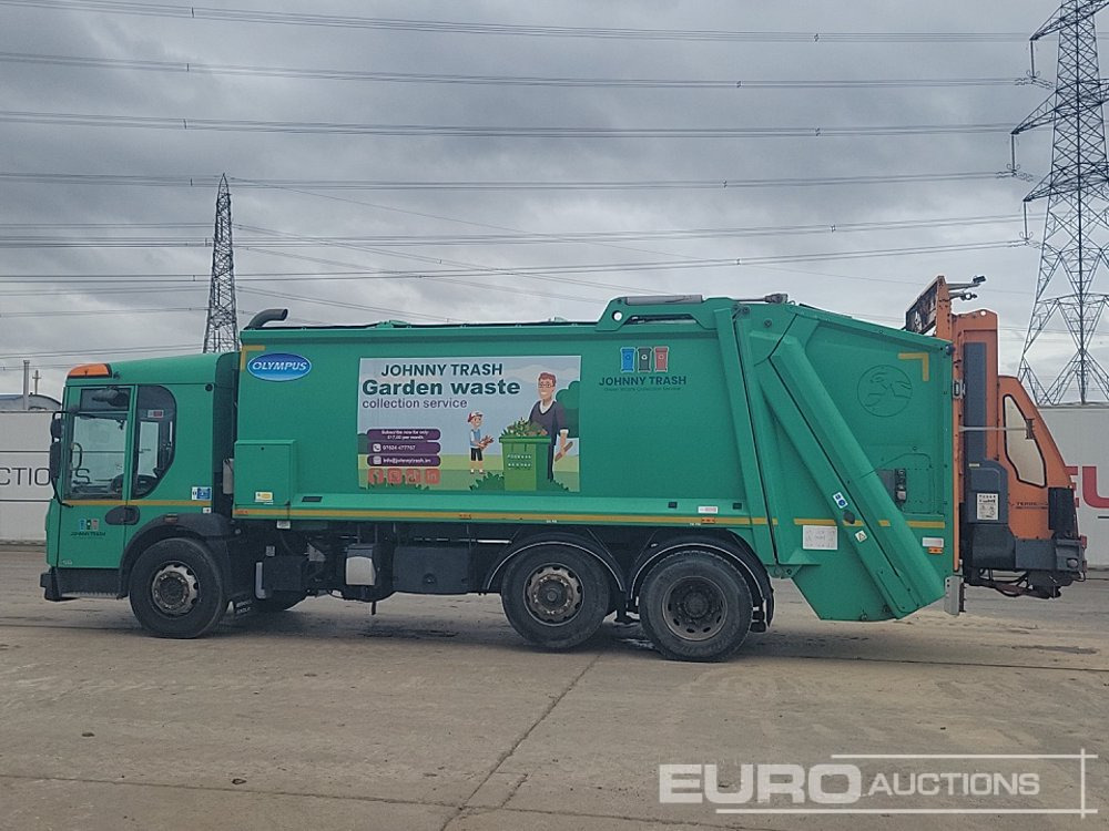 Dennis 6x2 Mid Lift Refuse Lorry, 360 Camera, Automatic Gearbox - Caminhão de lixo: foto 2 Dennis 6x2 Mid Lift Refuse Lorry, 360 Camera, Automatic Gearbox - Caminhão de lixo: foto 2