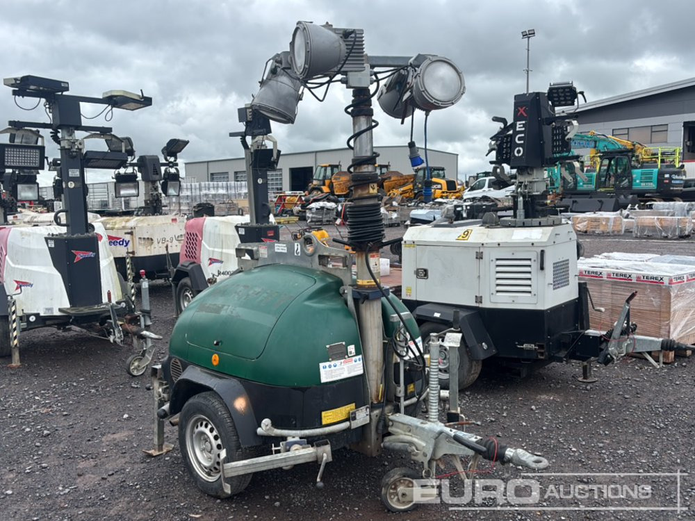 Ecolite Single Axle LED Lighting Tower, Hatz Engine - Torre de iluminação: foto 1 Ecolite Single Axle LED Lighting Tower, Hatz Engine - Torre de iluminação: foto 1