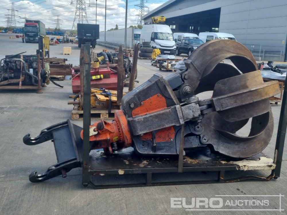 Atlas Hydraulic Rotating 5 Tyne Scrap Grab to suit Crane - Equipamento por Escavadeira: foto 2 Atlas Hydraulic Rotating 5 Tyne Scrap Grab to suit Crane - Equipamento por Escavadeira: foto 2