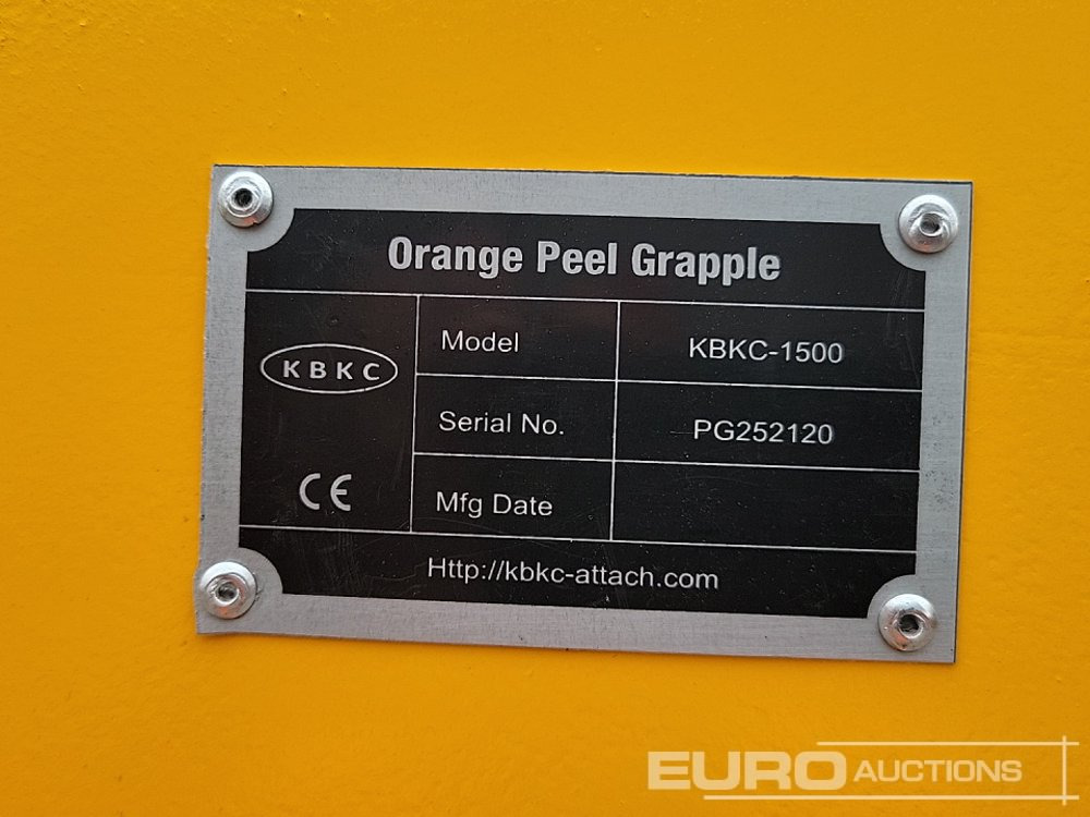 Equipamento por Escavadeira Unused 2025 KBKC 1500: foto 24