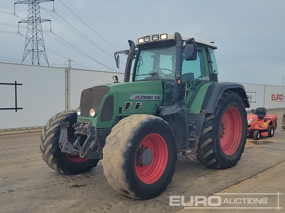 Fendt 818 VARIO TMS - Trator: foto 1 Fendt 818 VARIO TMS - Trator: foto 1