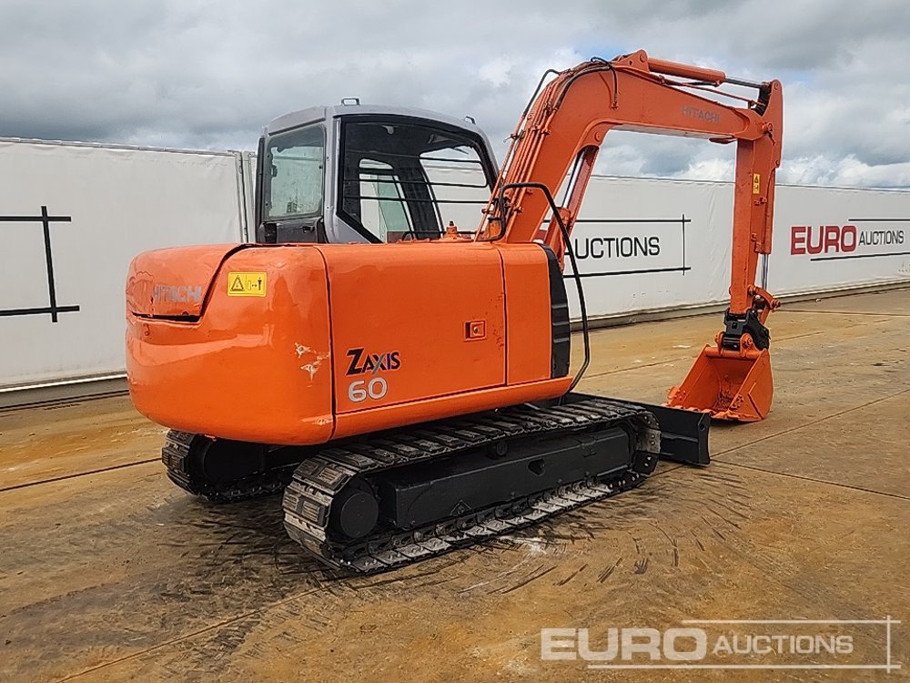 Hitachi ZX60 - Mini escavadeira: foto 5 Hitachi ZX60 - Mini escavadeira: foto 5