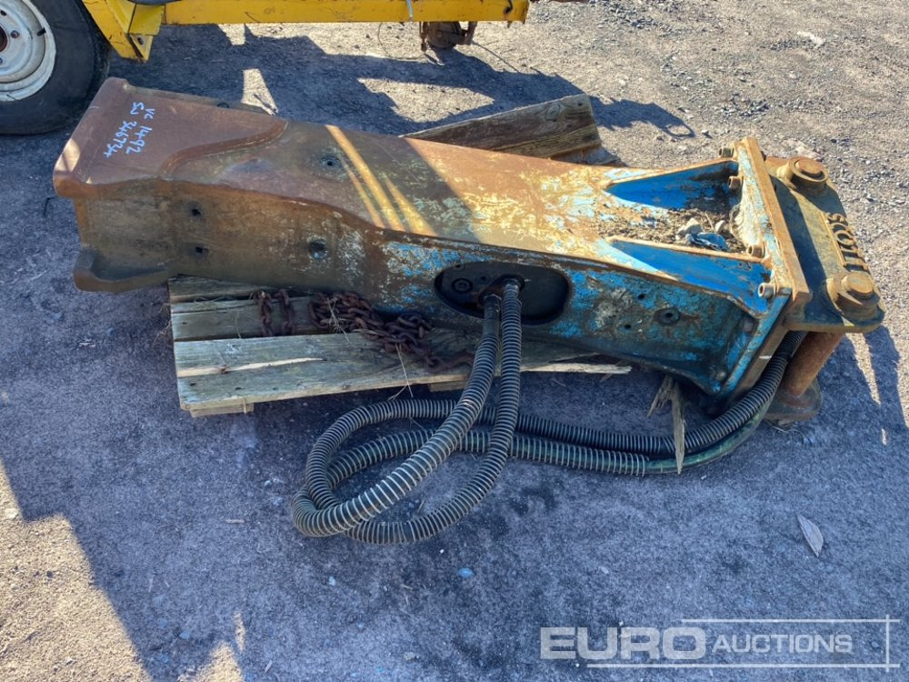 Hydraulic Breaker 65mm Pin to suit 13 Ton Excavator - Martelo hidráulico: foto 2 Hydraulic Breaker 65mm Pin to suit 13 Ton Excavator - Martelo hidráulico: foto 2