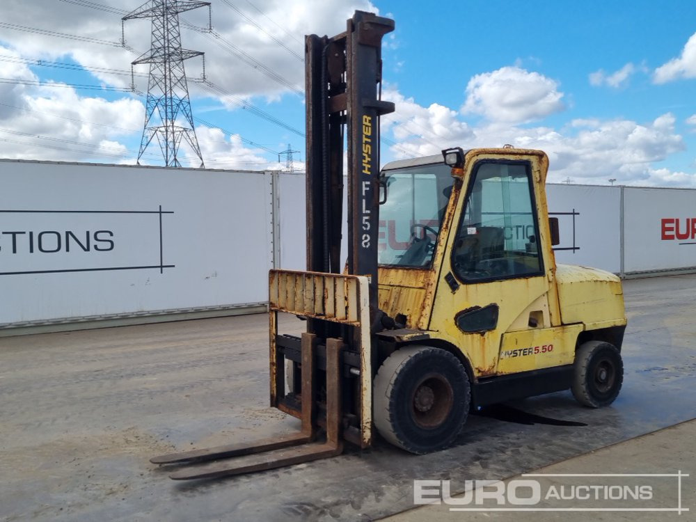 Hyster H5.50XM - Empilhadeira: foto 1 Hyster H5.50XM - Empilhadeira: foto 1