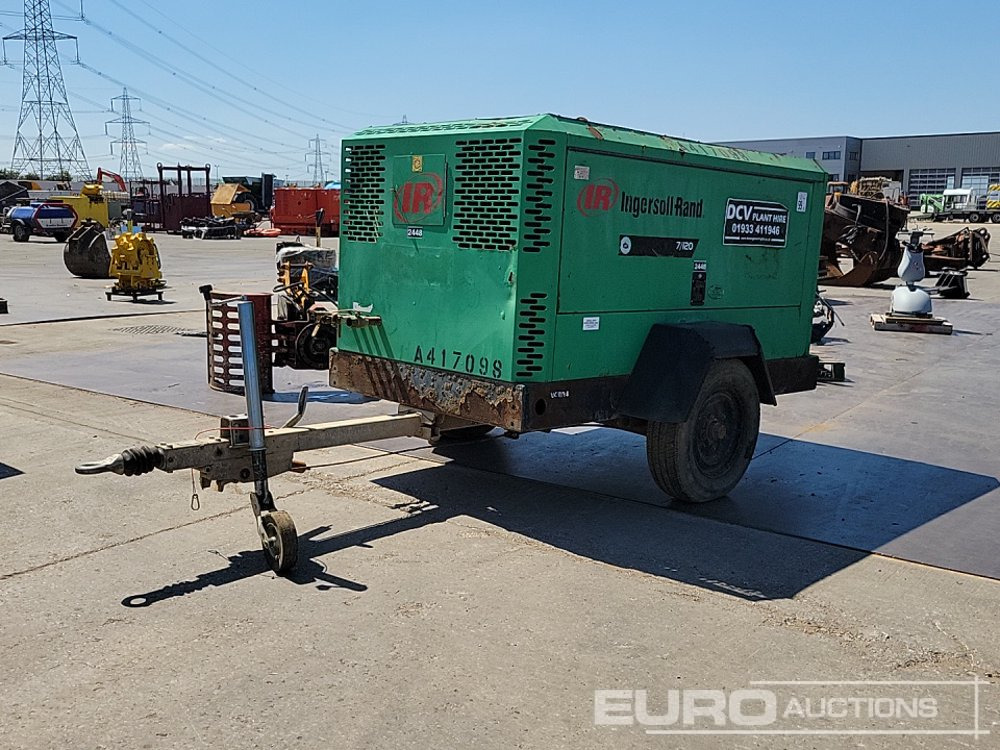 Ingersoll Rand Single Axle Compressor - Compressor de ar: foto 1 Ingersoll Rand Single Axle Compressor - Compressor de ar: foto 1
