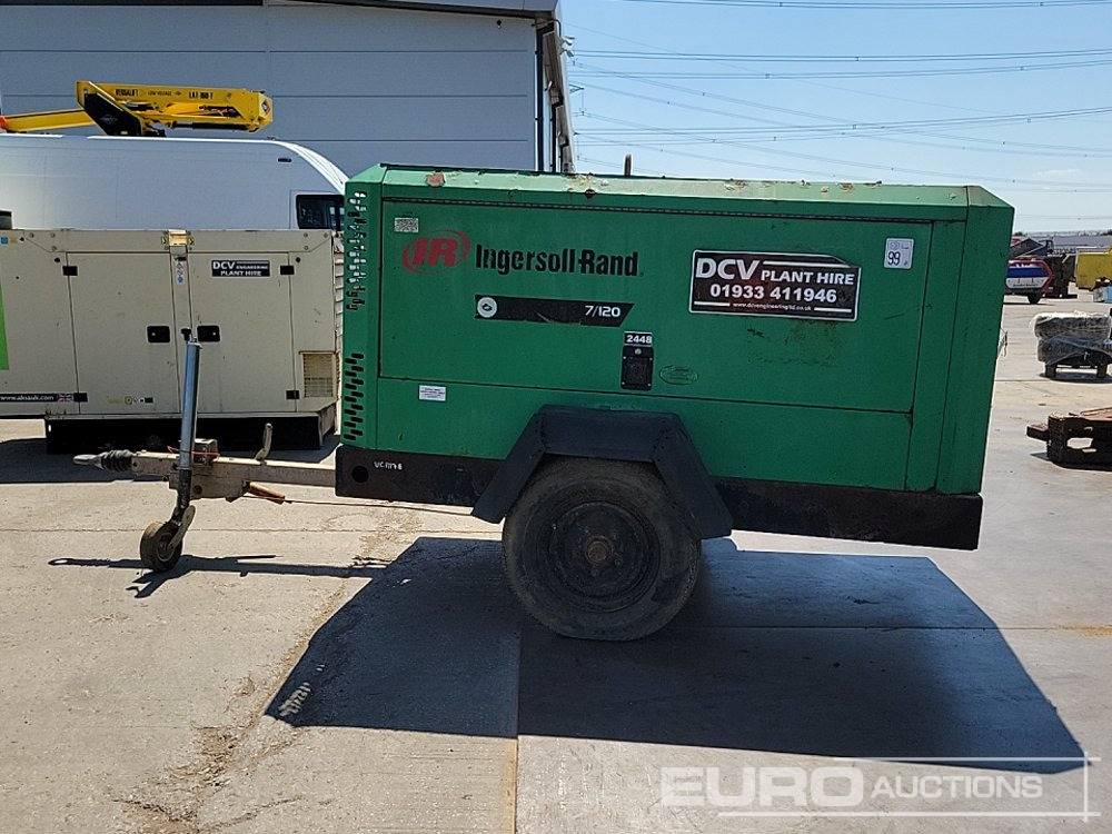 Ingersoll Rand Single Axle Compressor - Compressor de ar: foto 2 Ingersoll Rand Single Axle Compressor - Compressor de ar: foto 2