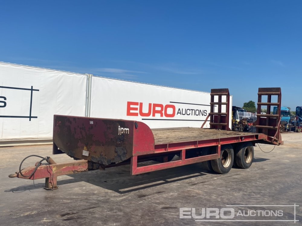 JPM Twin Axle Low Loader, Hydraulic Brakes, Ramps - Reboque agrícola: foto 1 JPM Twin Axle Low Loader, Hydraulic Brakes, Ramps - Reboque agrícola: foto 1
