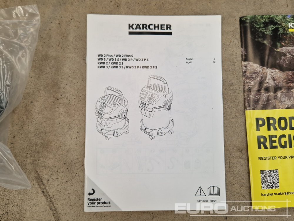 Equipamento de construção Karcher Wet & Dry Vacuum Cleaner WD2: foto 11