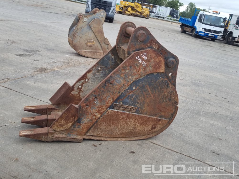 Kinshofer 24" Digging Bucket 80mm Pin to suit 20 Ton Excavator - Balde: foto 2 Kinshofer 24" Digging Bucket 80mm Pin to suit 20 Ton Excavator - Balde: foto 2