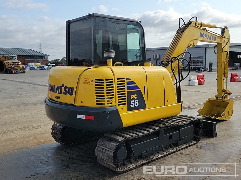 Komatsu PC56-7 - Mini escavadeira: foto 5 Komatsu PC56-7 - Mini escavadeira: foto 5