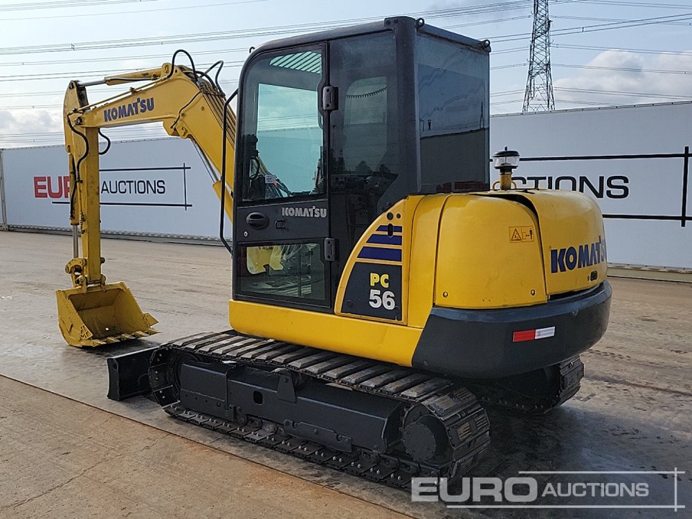 Komatsu PC56-7 - Mini escavadeira: foto 3 Komatsu PC56-7 - Mini escavadeira: foto 3
