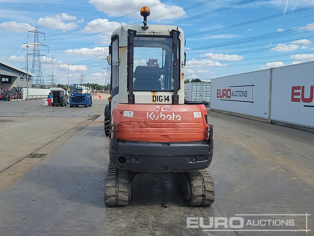 Kubota KX61-3 - Mini escavadeira: foto 4 Kubota KX61-3 - Mini escavadeira: foto 4