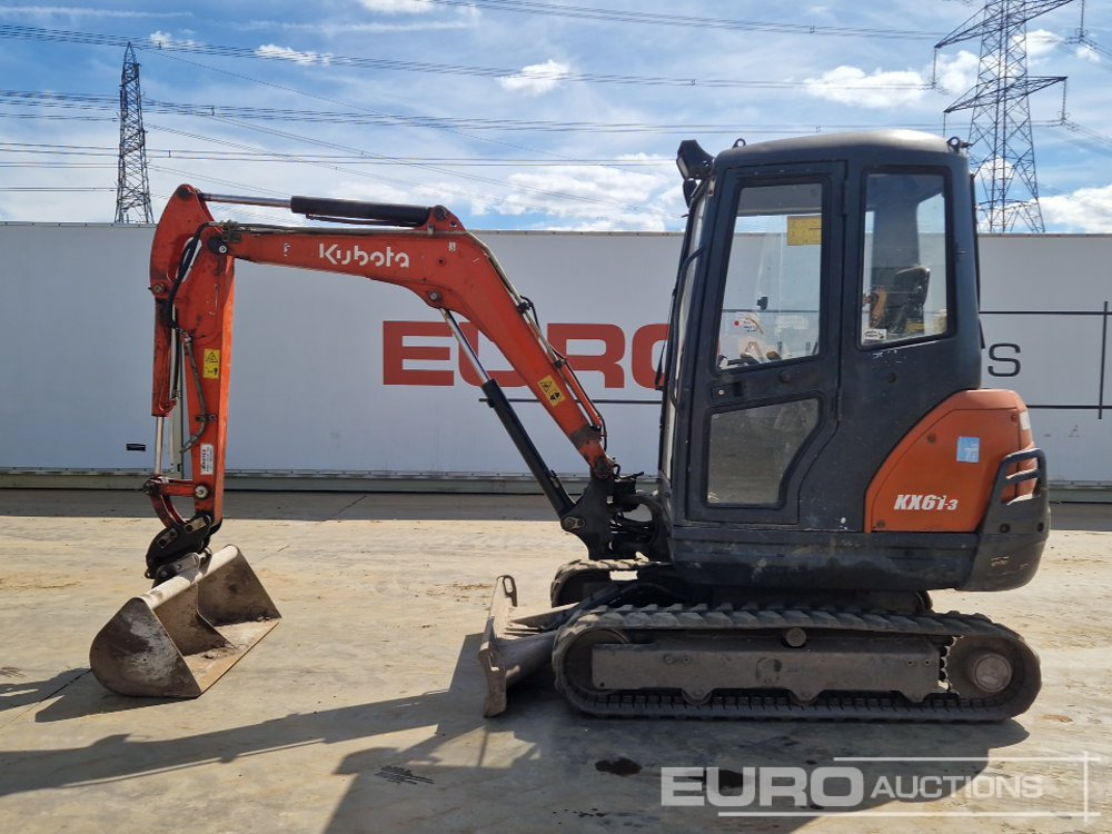Kubota KX61-3 - Mini escavadeira: foto 2 Kubota KX61-3 - Mini escavadeira: foto 2