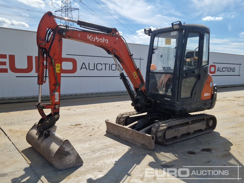 Kubota KX61-3 - Mini escavadeira: foto 1 Kubota KX61-3 - Mini escavadeira: foto 1