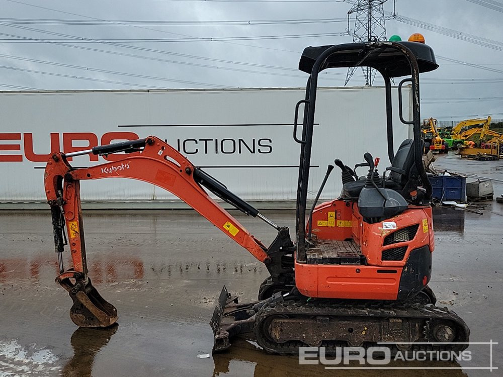 Kubota U17-3A - Mini escavadeira: foto 2 Kubota U17-3A - Mini escavadeira: foto 2