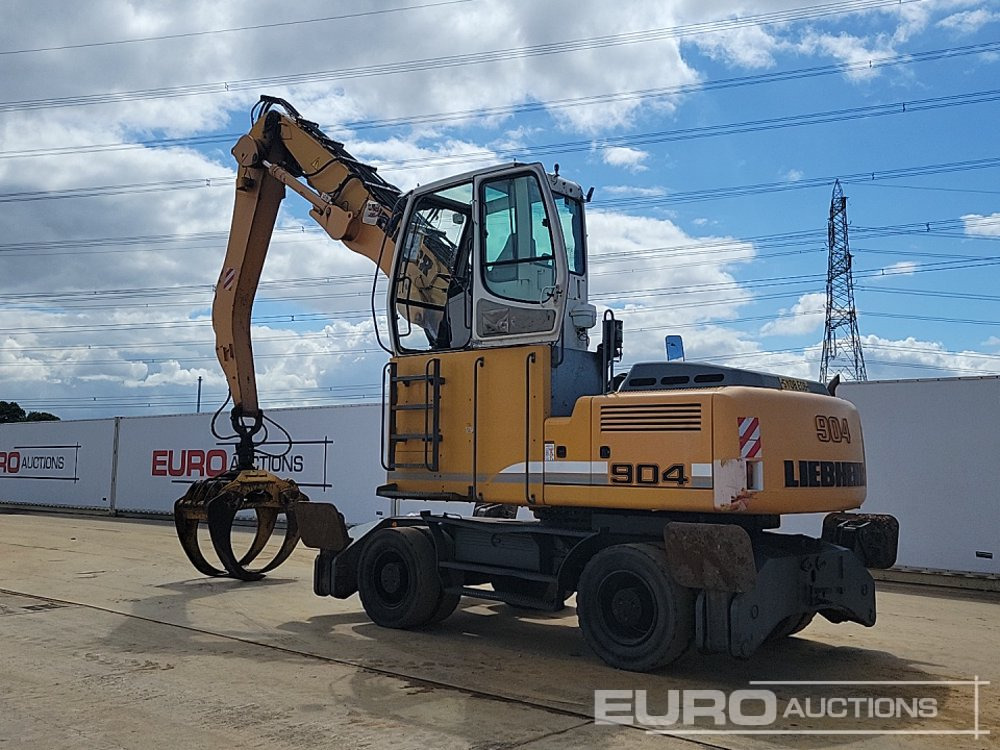 Liebherr A904C Litronic - Escavadeira de rodas: foto 3 Liebherr A904C Litronic - Escavadeira de rodas: foto 3