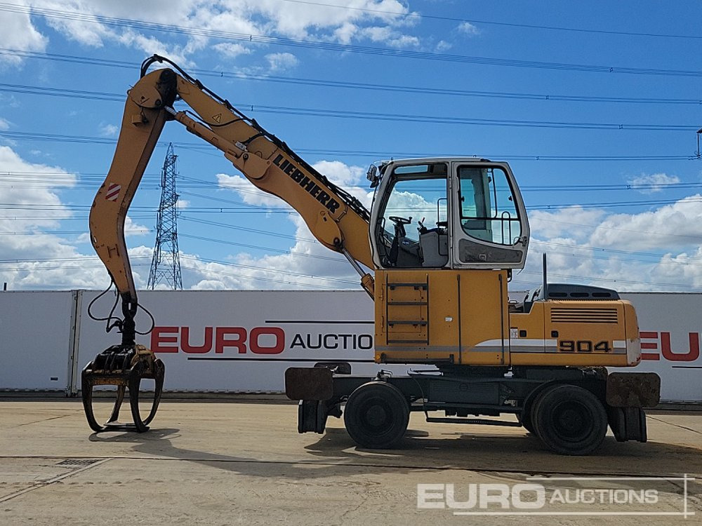 Liebherr A904C Litronic - Escavadeira de rodas: foto 2 Liebherr A904C Litronic - Escavadeira de rodas: foto 2