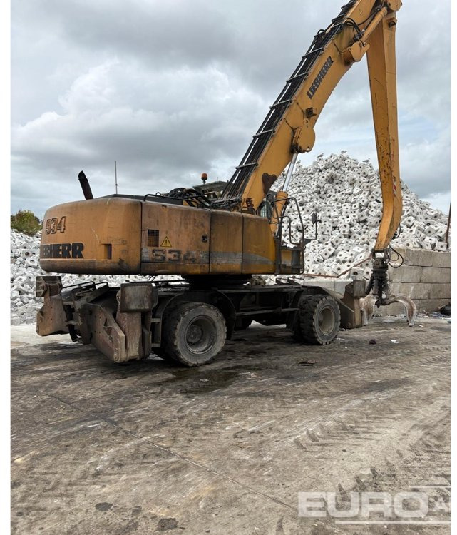 Liebherr A934C Litronic - Escavadeira de rodas: foto 1 Liebherr A934C Litronic - Escavadeira de rodas: foto 1
