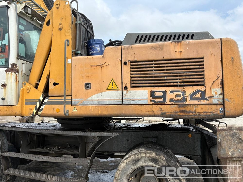 Liebherr A934C Litronic - Escavadeira de rodas: foto 3 Liebherr A934C Litronic - Escavadeira de rodas: foto 3