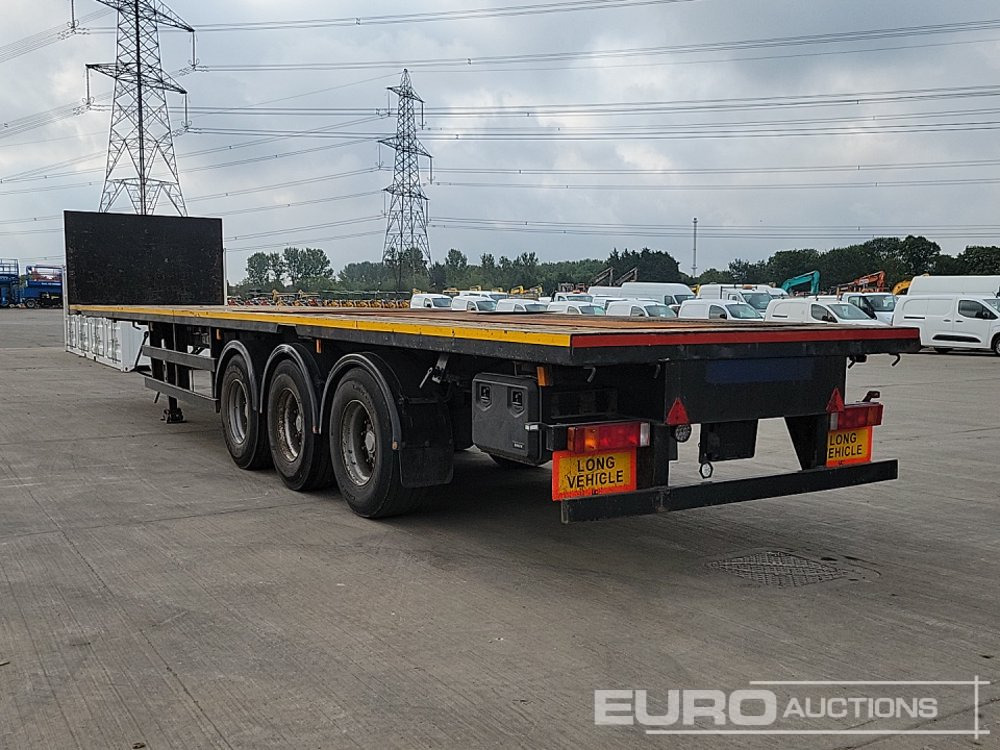 M&G Tri Axle Flatbed Trailer, Twist Locks - Semi-reboque plataforma/ Caixa aberta: foto 3 M&G Tri Axle Flatbed Trailer, Twist Locks - Semi-reboque plataforma/ Caixa aberta: foto 3