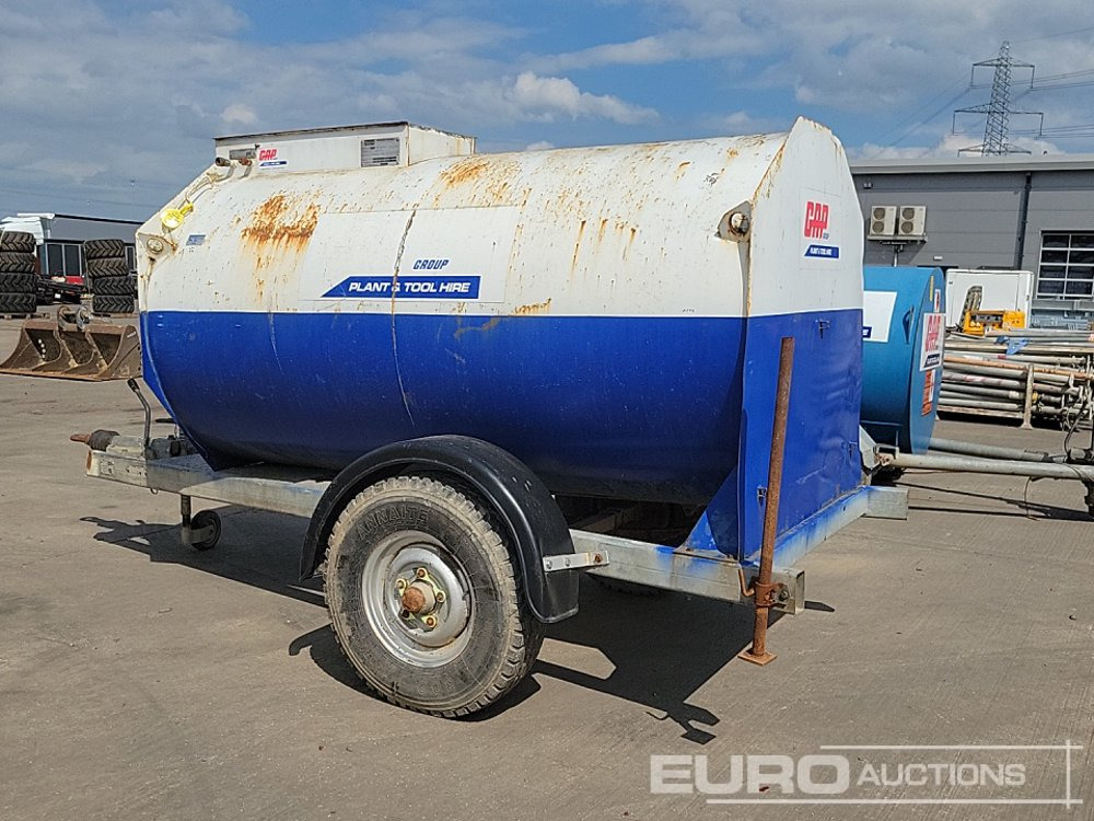 Main Single Axle Bunded 2000 Fuel Bowser, Electric Pump - Depósito de armazenamento: foto 3 Main Single Axle Bunded 2000 Fuel Bowser, Electric Pump - Depósito de armazenamento: foto 3