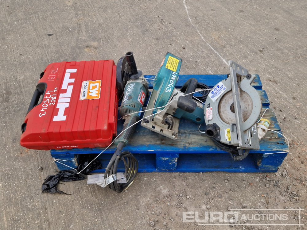 Makkta 110Volt Circular Saw (2 of), Makita GA9020 110Volt Angle Grinder, Hilti TE 300 110Volt Hammer Drill - Equipamento de construção: foto 2 Makkta 110Volt Circular Saw (2 of), Makita GA9020 110Volt Angle Grinder, Hilti TE 300 110Volt Hammer Drill - Equipamento de construção: foto 2