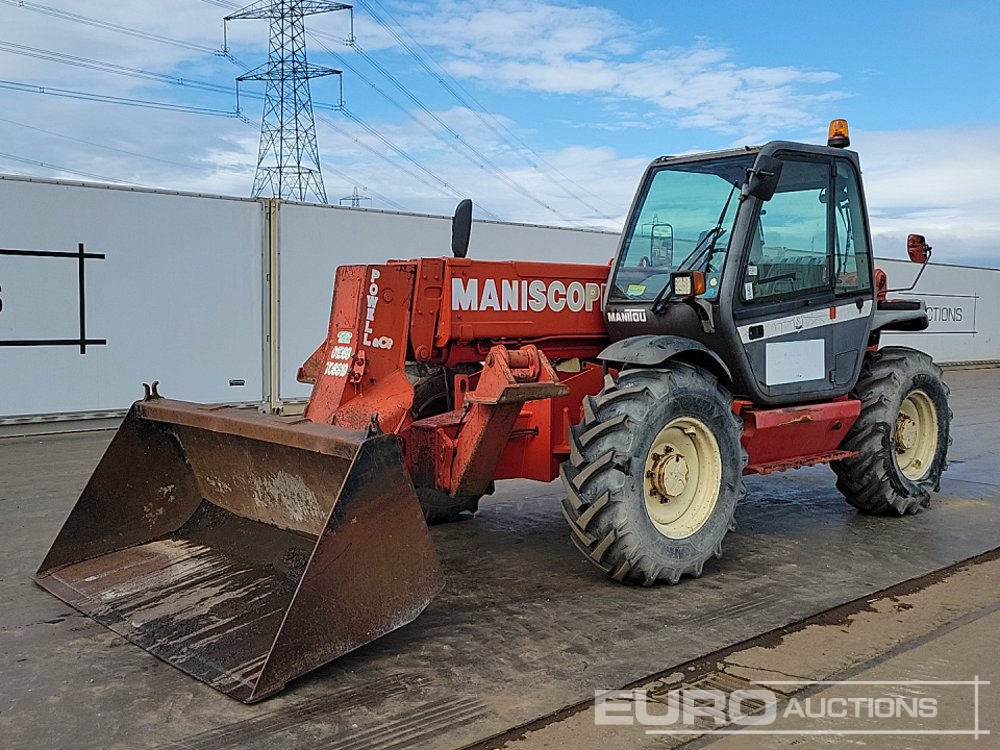 Manitou MT1233S - Empilhador telescópico: foto 1 Manitou MT1233S - Empilhador telescópico: foto 1