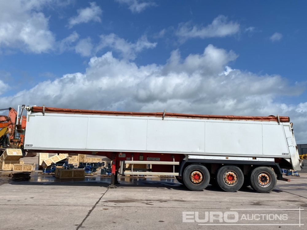Martrans Tri Axle Bulk Tipping Trailer, Easy Sheet(Remote in Office) - Semi-reboque basculante: foto 2 Martrans Tri Axle Bulk Tipping Trailer, Easy Sheet(Remote in Office) - Semi-reboque basculante: foto 2