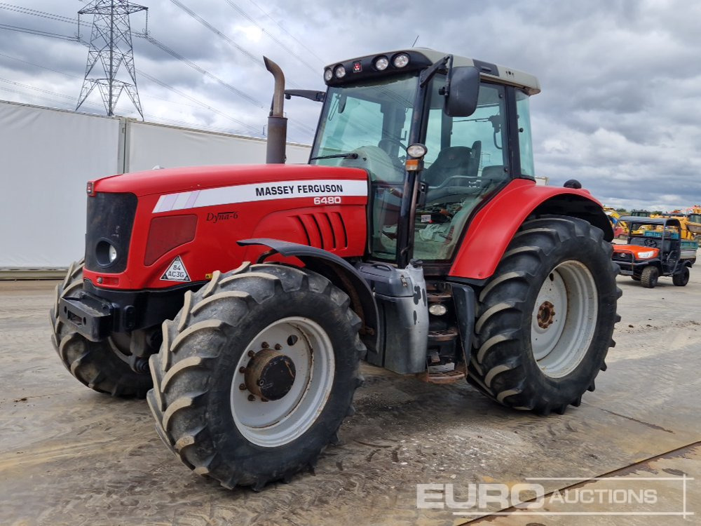 Massey Ferguson 6480 - Trator: foto 1 Massey Ferguson 6480 - Trator: foto 1