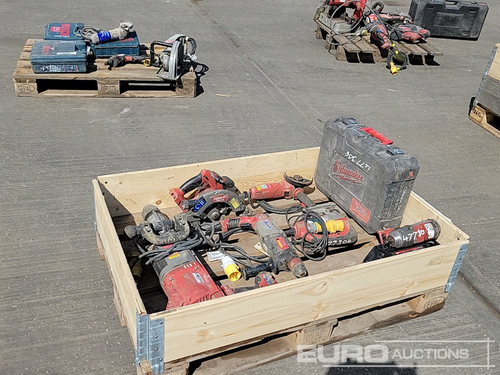 Milwaukee 6Ah Battery, Battery Circular Saw, Hammer Drill, Drill, Impact Driver, 110Volt Jigsaw, Grinder, Hammer Drill, Breaker - Equipamento de construção: foto 1 Milwaukee 6Ah Battery, Battery Circular Saw, Hammer Drill, Drill, Impact Driver, 110Volt Jigsaw, Grinder, Hammer Drill, Breaker - Equipamento de construção: foto 1