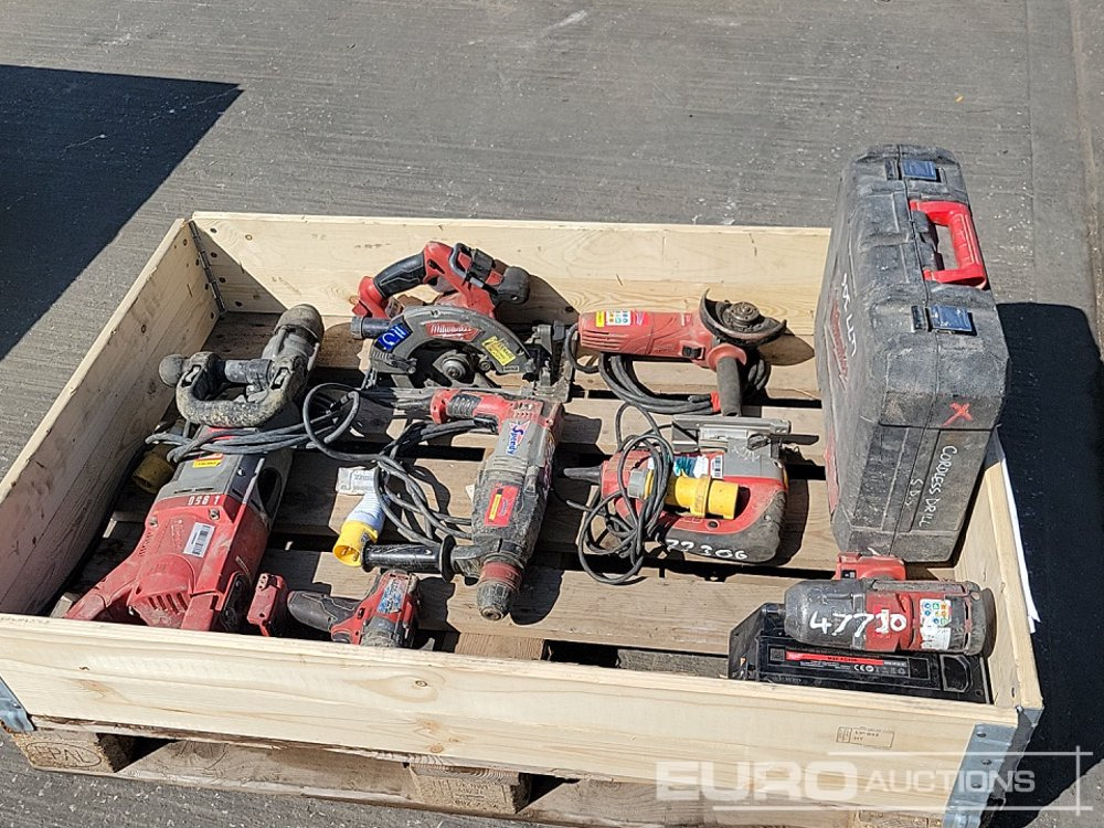 Milwaukee 6Ah Battery, Battery Circular Saw, Hammer Drill, Drill, Impact Driver, 110Volt Jigsaw, Grinder, Hammer Drill, Breaker - Equipamento de construção: foto 2 Milwaukee 6Ah Battery, Battery Circular Saw, Hammer Drill, Drill, Impact Driver, 110Volt Jigsaw, Grinder, Hammer Drill, Breaker - Equipamento de construção: foto 2