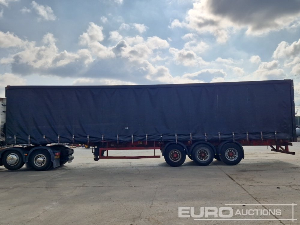 Montracon Tri Axle Curtainsider Trailer - Semi-reboque de lona: foto 2 Montracon Tri Axle Curtainsider Trailer - Semi-reboque de lona: foto 2