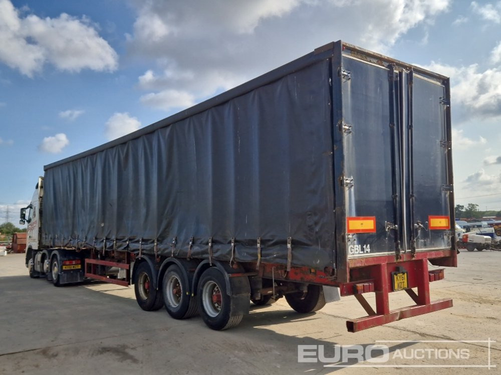 Montracon Tri Axle Curtainsider Trailer - Semi-reboque de lona: foto 3 Montracon Tri Axle Curtainsider Trailer - Semi-reboque de lona: foto 3