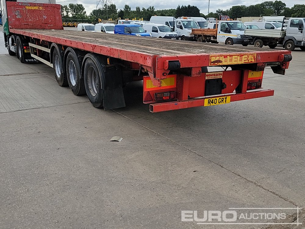 Montracon Tri Axle Flatbed Trailer - Semi-reboque plataforma/ Caixa aberta: foto 3 Montracon Tri Axle Flatbed Trailer - Semi-reboque plataforma/ Caixa aberta: foto 3