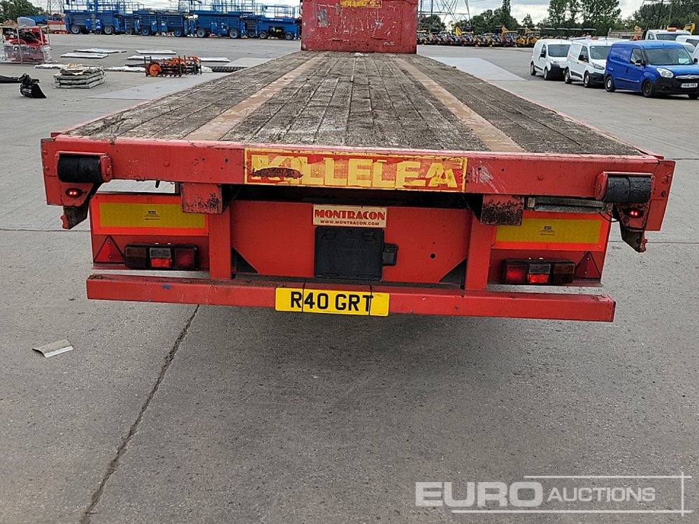 Montracon Tri Axle Flatbed Trailer - Semi-reboque plataforma/ Caixa aberta: foto 4 Montracon Tri Axle Flatbed Trailer - Semi-reboque plataforma/ Caixa aberta: foto 4