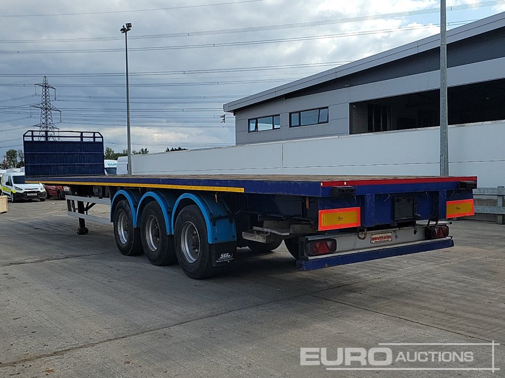 Montracon Tri Axle Flatbed Trailer - Semi-reboque plataforma/ Caixa aberta: foto 3 Montracon Tri Axle Flatbed Trailer - Semi-reboque plataforma/ Caixa aberta: foto 3