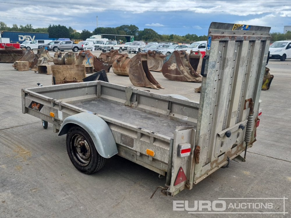 Pike Single Axle Plant Trailer, Ramp - Reboque porta máquinas: foto 2 Pike Single Axle Plant Trailer, Ramp - Reboque porta máquinas: foto 2