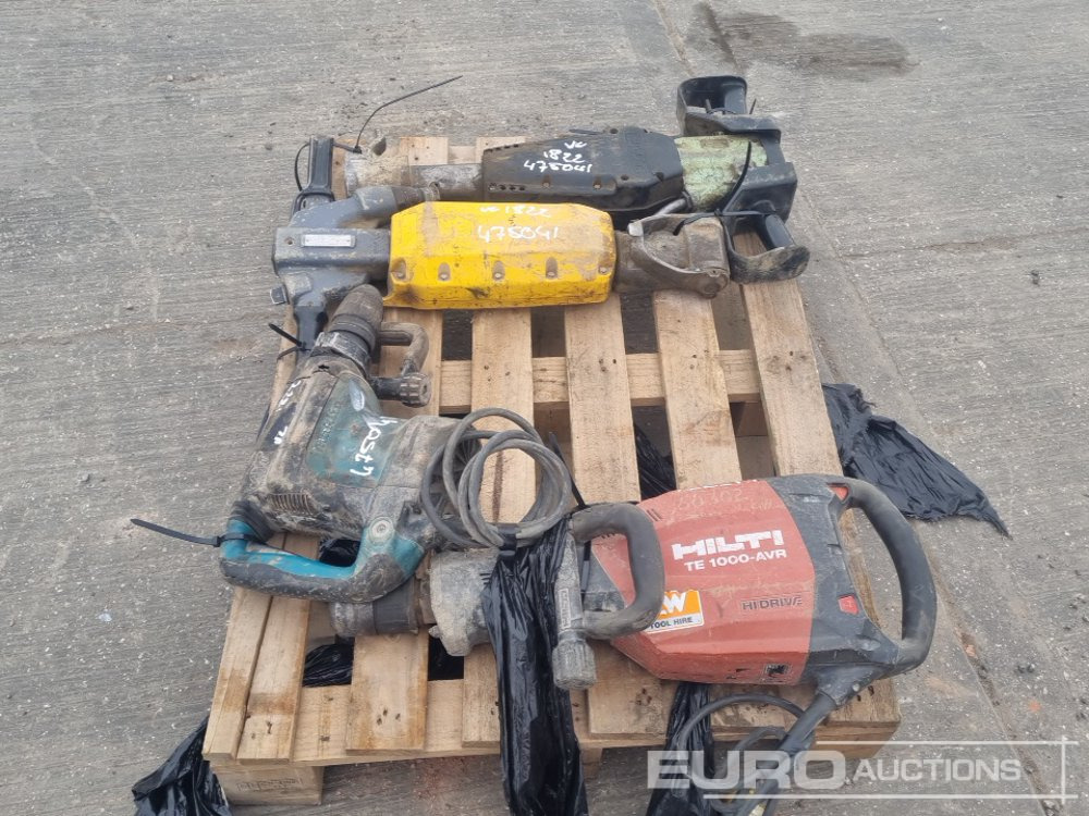 Pneumatic Hand Held Breaker (2 of), 110Volt Makita AVT Hammer Drill, 110Volt Hilti TE1000 AVR Hand Held Breaker - Máquina de asfalto: foto 4 Pneumatic Hand Held Breaker (2 of), 110Volt Makita AVT Hammer Drill, 110Volt Hilti TE1000 AVR Hand Held Breaker - Máquina de asfalto: foto 4