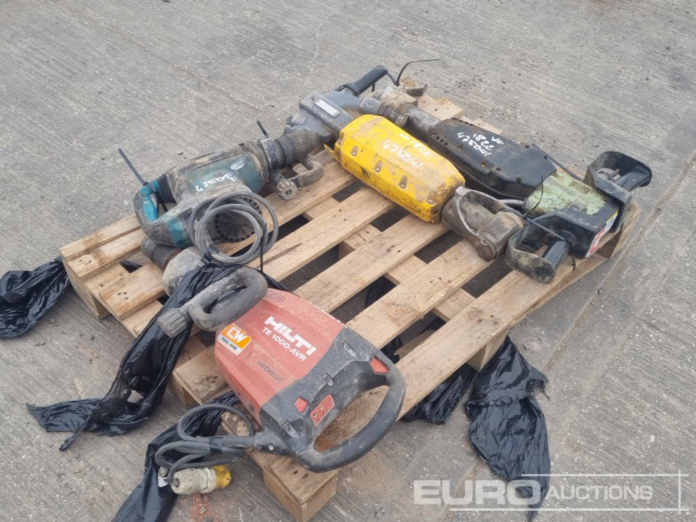 Pneumatic Hand Held Breaker (2 of), 110Volt Makita AVT Hammer Drill, 110Volt Hilti TE1000 AVR Hand Held Breaker - Máquina de asfalto: foto 5 Pneumatic Hand Held Breaker (2 of), 110Volt Makita AVT Hammer Drill, 110Volt Hilti TE1000 AVR Hand Held Breaker - Máquina de asfalto: foto 5