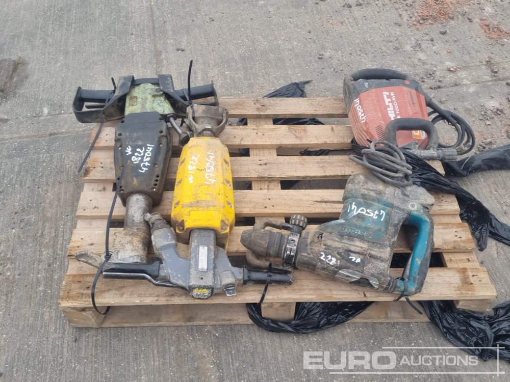 Pneumatic Hand Held Breaker (2 of), 110Volt Makita AVT Hammer Drill, 110Volt Hilti TE1000 AVR Hand Held Breaker - Máquina de asfalto: foto 2 Pneumatic Hand Held Breaker (2 of), 110Volt Makita AVT Hammer Drill, 110Volt Hilti TE1000 AVR Hand Held Breaker - Máquina de asfalto: foto 2