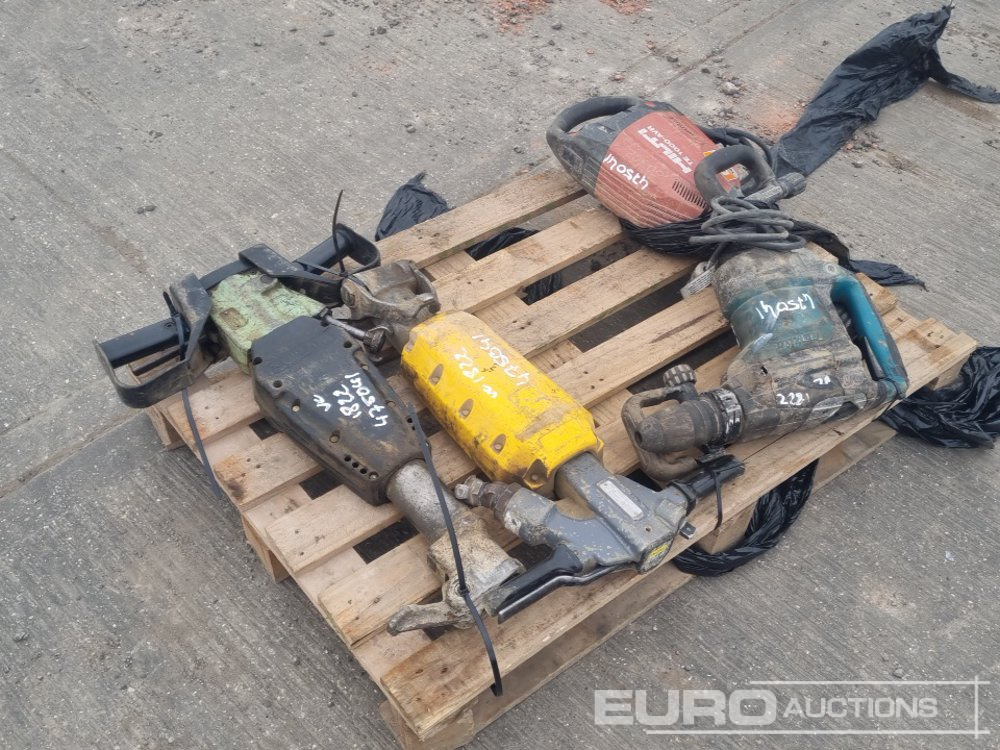 Pneumatic Hand Held Breaker (2 of), 110Volt Makita AVT Hammer Drill, 110Volt Hilti TE1000 AVR Hand Held Breaker - Máquina de asfalto: foto 1 Pneumatic Hand Held Breaker (2 of), 110Volt Makita AVT Hammer Drill, 110Volt Hilti TE1000 AVR Hand Held Breaker - Máquina de asfalto: foto 1